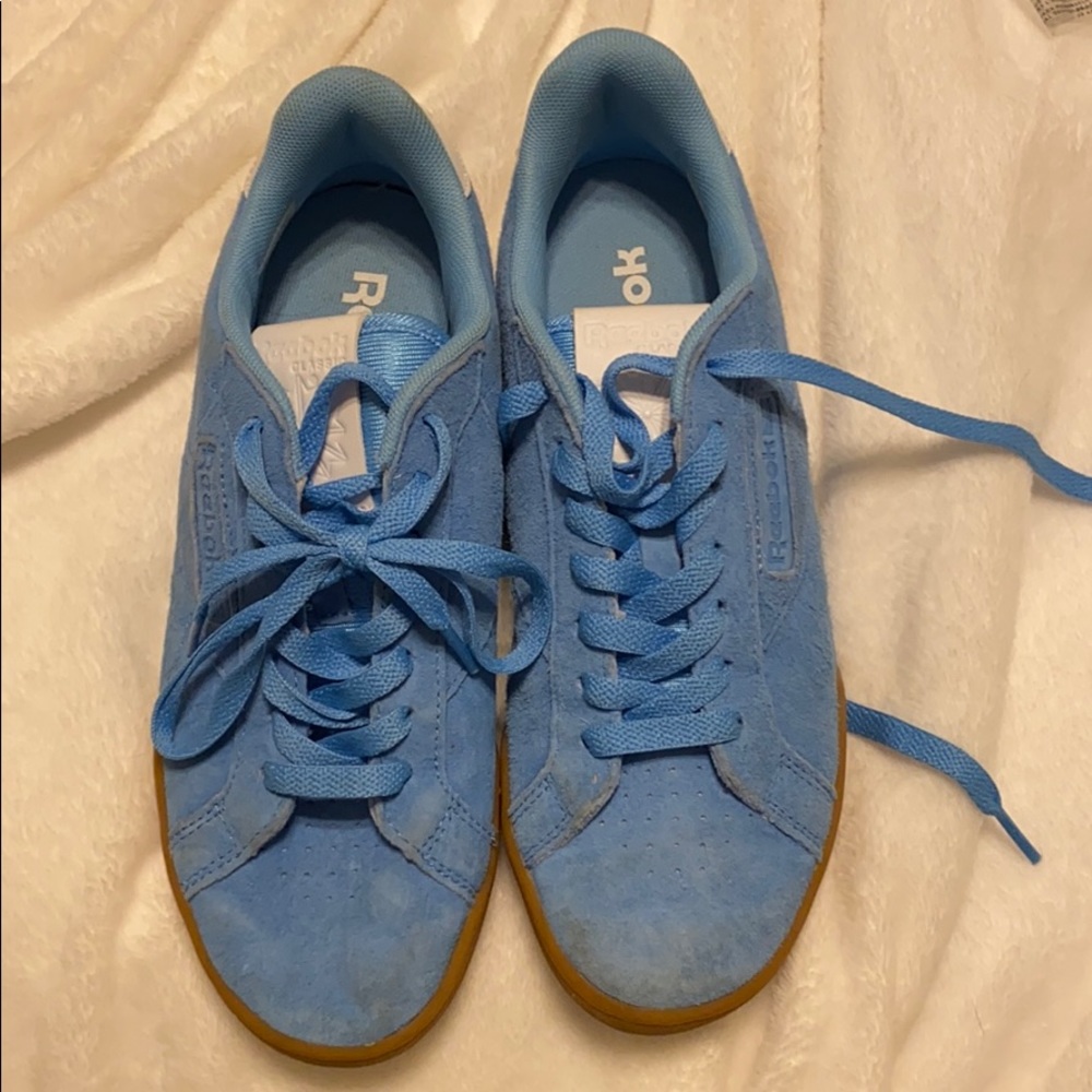 Reebok blue sneakers